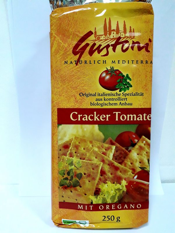 cracker tomate oregano
